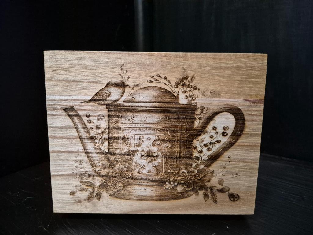 Teapot & Bird
